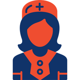 Female Nurse  Icon