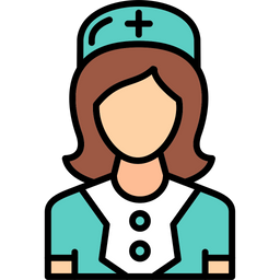 Female Nurse  Icon