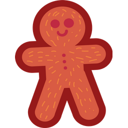 Gingerbread Man  Icon