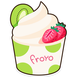 Froyo Frozen Yogurt  Icon