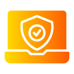 Laptop security  Icon