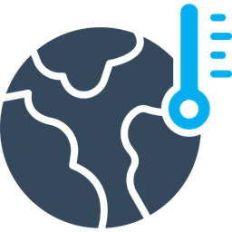 Temperatura da terra  Ícone