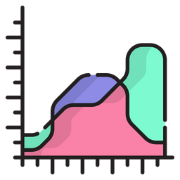 Area Chart  Icon