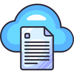 Cloud Files  Icon