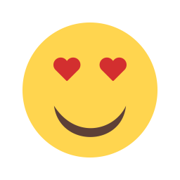 Amor Emoji Cara Icono