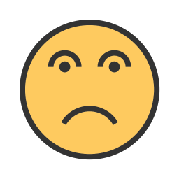 Disappointed face  Icon