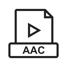 Aac 파일  아이콘