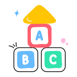 Alphabet Blocks  Icon