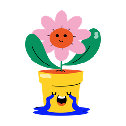 Crying Flower  Icon