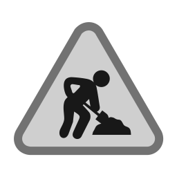 Construction sign  Icon