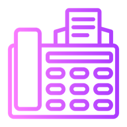 Fax Machine  Icon