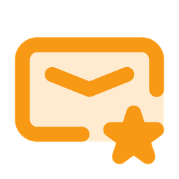 Favorito de correo  Icono