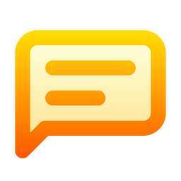 Chat Text  Icon