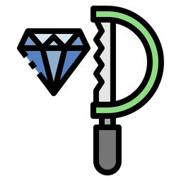 Diamond Cut  Icon