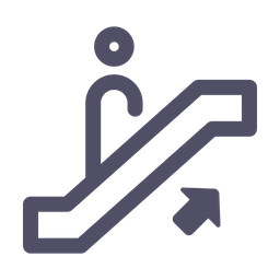 Escalator Up  Icon