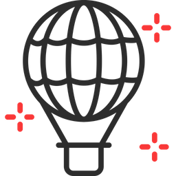 Air balloons  Icon