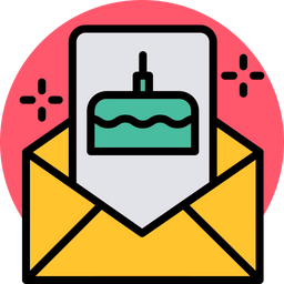 Birthday Invitation  Icon