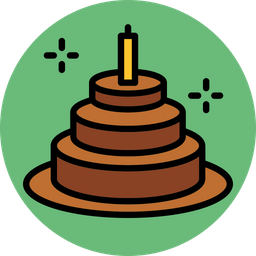 Birthday Cake  Icon