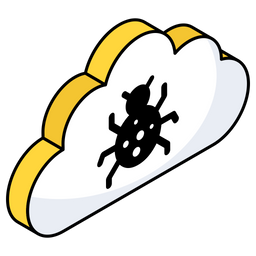 Cloud Bug  Icon