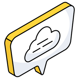 Cloud Chatting  Icon