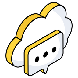 Cloud Chatting  Icon