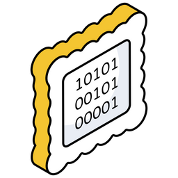 Binary Data  Icon