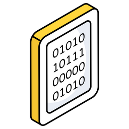 Binary Data  Icon