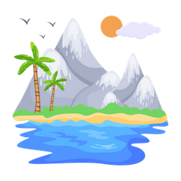 Mountains  Icon