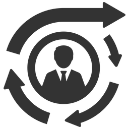 Agile employee  Icon