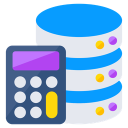 Database Calculation  Icon