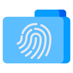 Biometric Folder  Icon