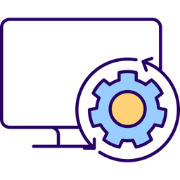 Set up computer  Icon