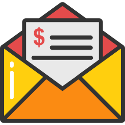 Bank Letter  Icon