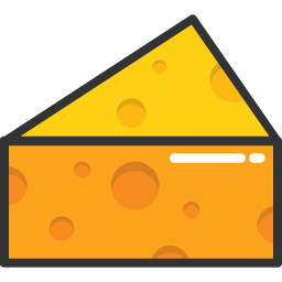 Cheese  Icon