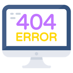 Error 404  Icon