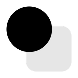 Circle And Square  Icon