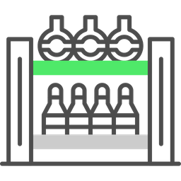 Bottle Rack  Icon