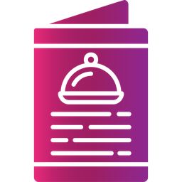 Menu Card  Icon