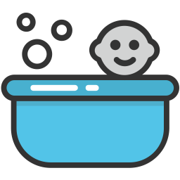 Baby Bath  Icon