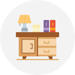 Bedside Table  Icon