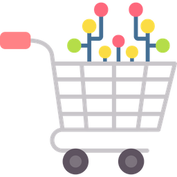 Digital Shopping  Icon