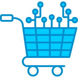 Digital Shopping  Icon