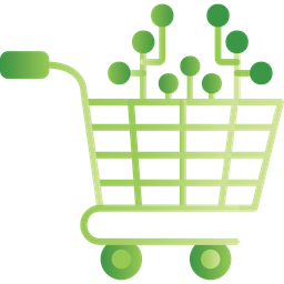 Digital Shopping  Icon