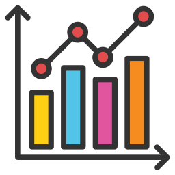 Gráfico de barras  Icono