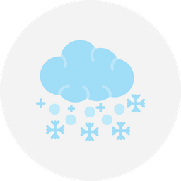 Cloudy Snow  Icon