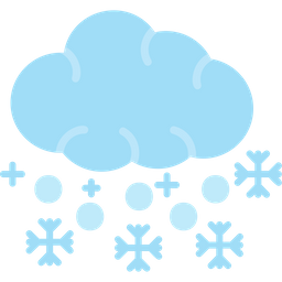 Cloudy Snow  Icon