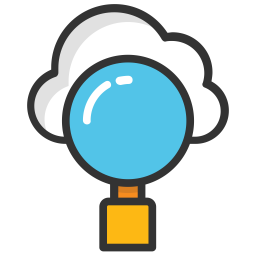 Cloud Based Search  Icon