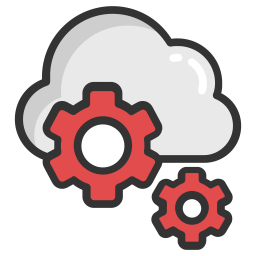 Cloud setting  Icon