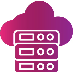 Cloud Server  Icon