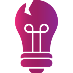 Broken Bulb  Icon